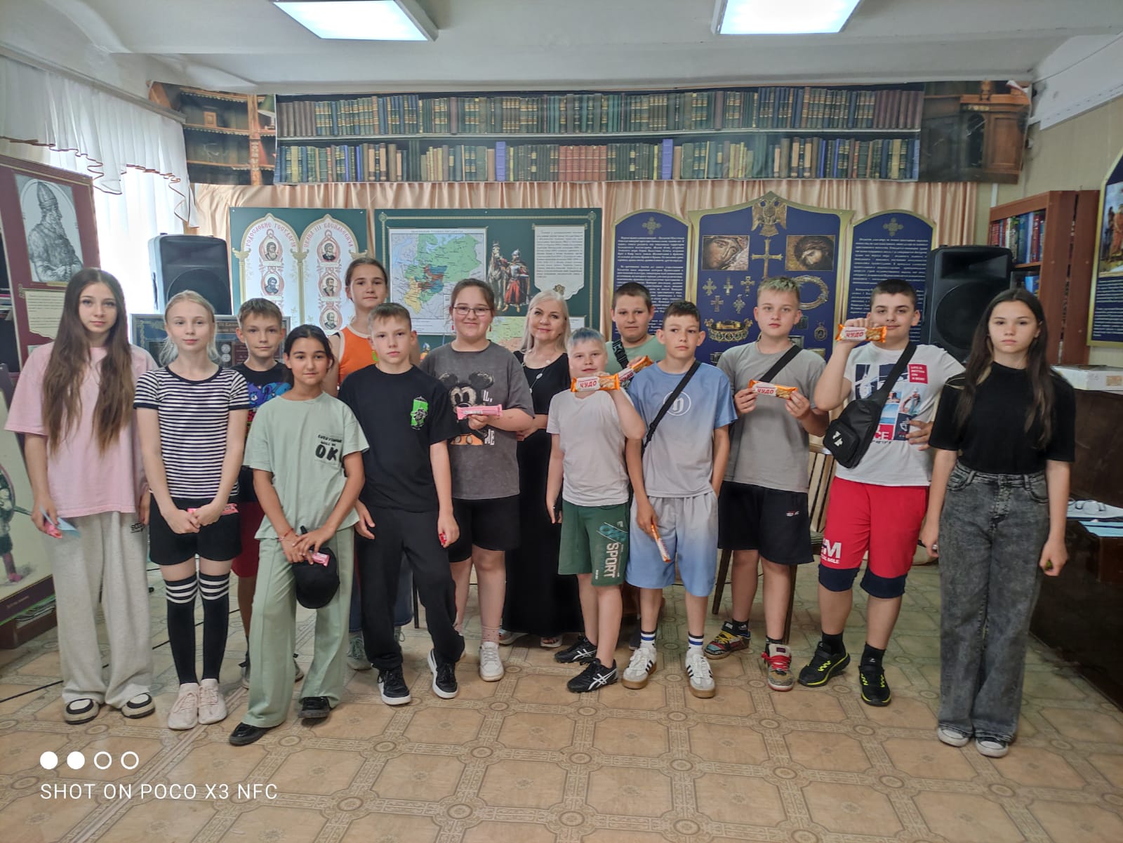 Квест по сказкам А.С Пушкина в районной библиотеке.